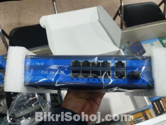 Elink 8port PoE Gigabit Switch